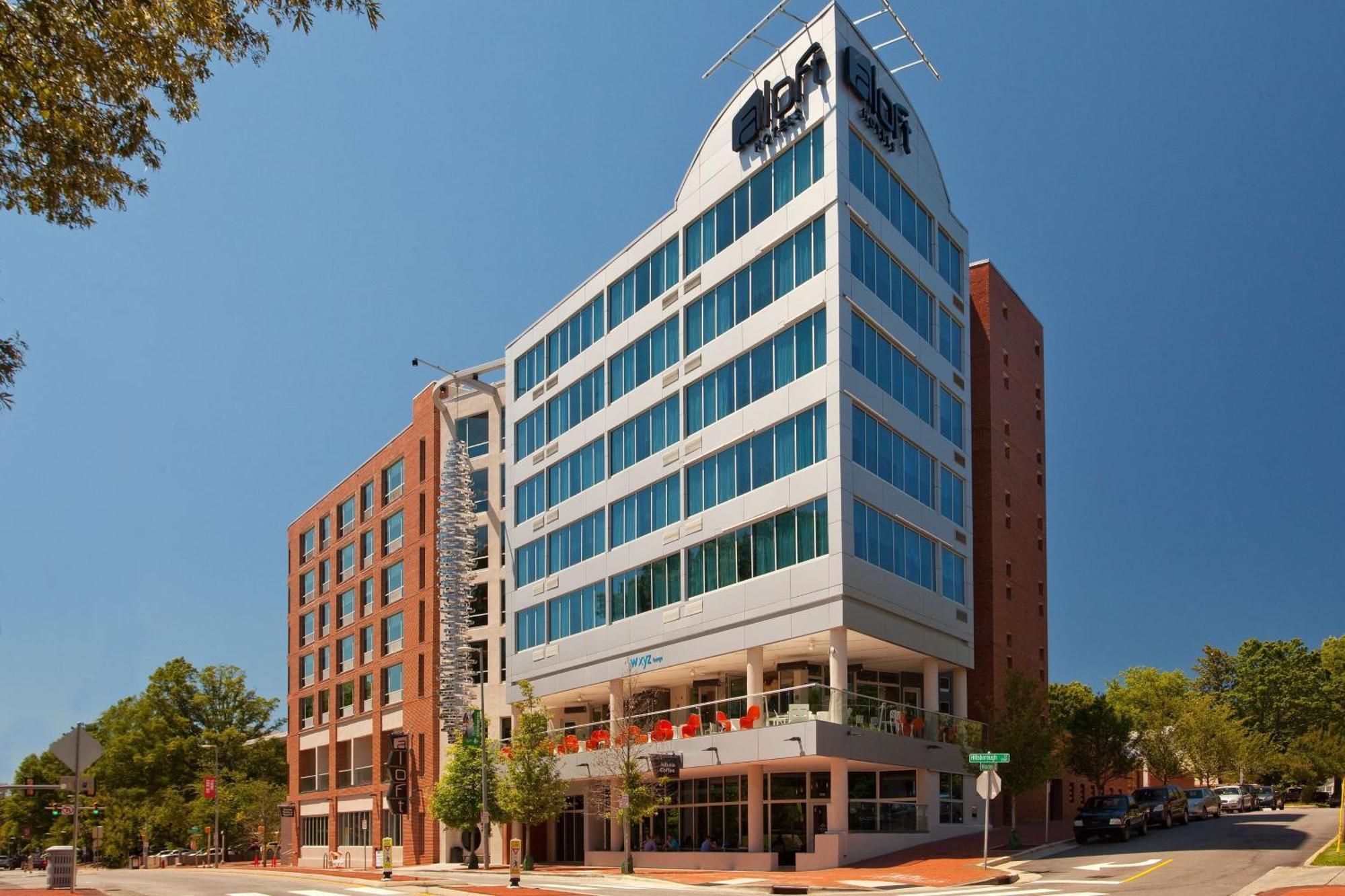 Aloft Raleigh Hotel Exterior foto