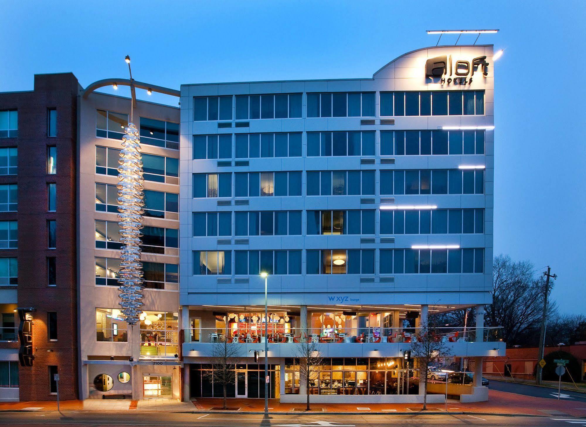 Aloft Raleigh Hotel Exterior foto