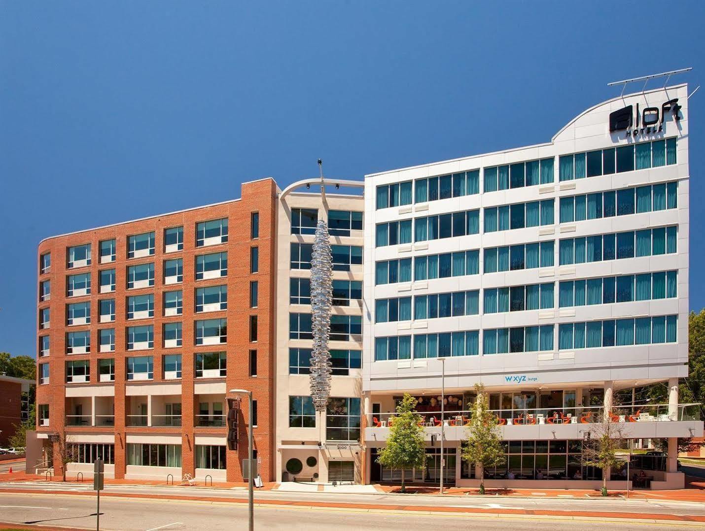 Aloft Raleigh Hotel Exterior foto